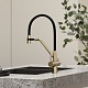 Sancos Смеситель для кухни Dora SC4003BG брашированное золото PVD покрытие – картинка-9