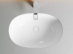 Ceramicanova Мебельная раковина Element 56 CN6044 белая – фотография-2