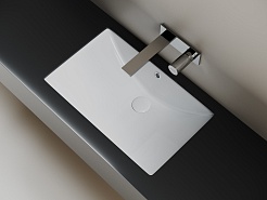 Ceramicanova Мебельная раковинам Era 60 CN6082 белая – фотография-4