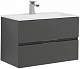 Aquanet Мебель для ванной Алвита 80 серый антрацит – фотография-22