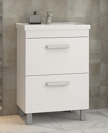 Vigo Тумба с раковиной Nova 2-600 белая – фотография-4