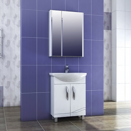 Vigo Тумба с раковиной Martina 60 прямая – фотография-4