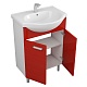 Merkana Мебель для ванной комнаты Таис 60 L красная – картинка-16
