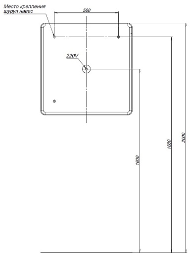 Aquanet Мебель для ванной Вега 2.0 80 Flat подвесная бежевая матовая – картинка-29