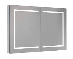 Aquatek Зеркало-шкаф 100 AQ7104-MLC с круговой подсветкой