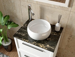 Allen Brau Мебельная накладная раковина Liberty 36 4.32001.20 белый глянец – фотография-2