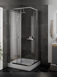 Teymi Душевой уголок Helmi 90х90 с поддоном T00603 – фотография-12