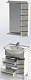 Aquanet Мебель для ванной "Доминика 55" черная (171326) – фотография-12
