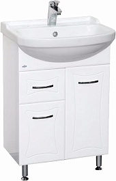 Misty Тумба для умывальника Классик 60 с 1 ящиком – фотография-1