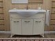 Какса-а Мебель для ванной Классик-Д 105 бежевый/золото – фотография-11