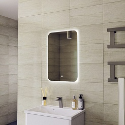 Teymi Зеркало Solli Oreol 50/70 LED сенсор T20222S – фотография-2