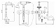 Cezares Смеситель напольный MARGOT-VDP2-02-M для ванны и душа – фотография-4