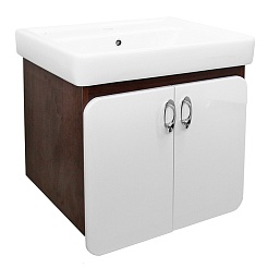 Mixline Тумба под раковину Того 60 бук шоколадный – фотография-1