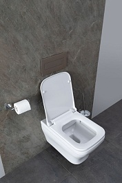 Allen Brau Чаша подвесного унитаза Infinity 4.21011.20 белый глянец – фотография-18