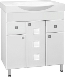 Style Line Тумба для умывальника Крокус-75 – фотография-1