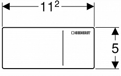 Geberit Кнопка смыва Sigma 70 115.635.SQ.1 умбра – фотография-3