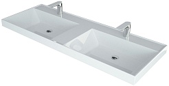 Velvex Тумба с раковиной Orlando 1200-0-4 белая матовая – фотография-7