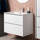Aquanet Мебель для ванной Вита 80 Flat подвесная белая матовая – фотография-37