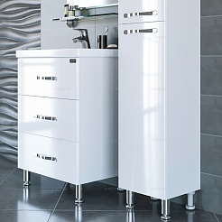 СанТа Мебель для ванной Виктория 60 NEW напольная – фотография-6