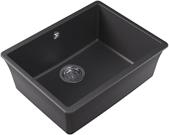Florentina Мойка кухонная Вега 500 черная – фотография-2