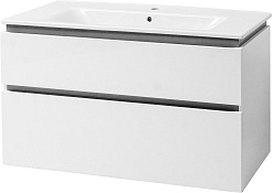 Ceruttispa Тумба для умывальника подвесная Романья grey 90 – фотография-1