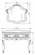 Demax Мебель для ванной "Флоренция 120" перламутр (171636) – фотография-24