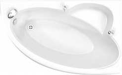 BellSan Акриловая ванна Грета 150x90 L с гидромассажем – фотография-1