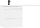 Vigo Мебель для ванной под стиральную машину Urban 600-0-2 L подвесная белая – фотография-25