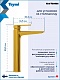 Teymi Смеситель для раковины чаши Kati T10281 золото – картинка-19