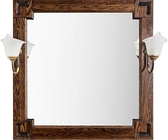 Водолей Зеркало Дубэлла 65 орех – фотография-1