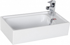 Aquanet Мебель для ванной Nova Lite 50 подвесная белая глянцевая – фотография-12