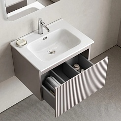 Sancos Тумба с раковиной Snob R 1.0 60 doha soft раковина Element 61 CN7001 – фотография-2