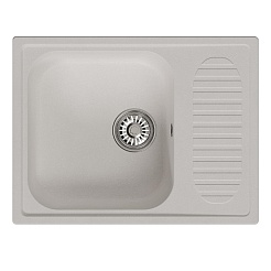 Mixline Мойка кухонная ML-GM18 ультра-белая – фотография-1