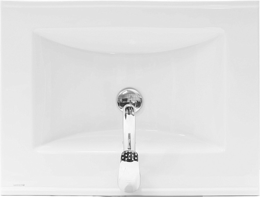 Onika Мебельная раковина Керамин Бергамо Нова 60 – фотография-4