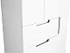 Style Line Шкаф пенал Оптима 70 белый – фотография-9