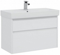 Aquanet Мебель для ванной Nova Lite 90 2 ящика, белая – фотография-5