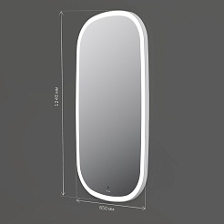 Am.Pm Зеркало Func 65x124 с подсветкой – фотография-9