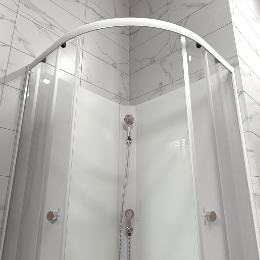 Triton Душевая кабина Лайт 90x90 А без крыши – фотография-8