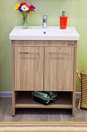 Sanflor Тумба для умывальника Мехико 60 – фотография-1