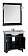 Aquanet Мебель для ванной Валенса 90 черный краколет/серебро (180447) – фотография-11