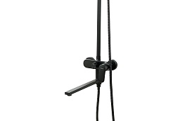 Aquatek Душевая система Ника AQ2840MB черный матовый – фотография-3