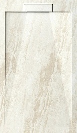 Esbano Душевой поддон Luxe ESP-LM128DR бежевый мрамор – фотография-1