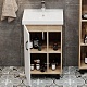 Onika Мебель для ванной Тимбер 50 L белая матовая/дуб сонома – картинка-24