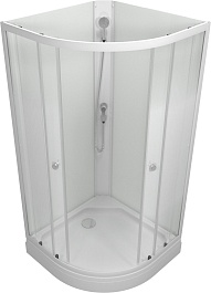 Triton Душевая кабина Лайт 90x90 А без крыши – фотография-4