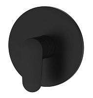 Aquatek Смеситель для душа и ванны Ника AQ1866MB черный матовый