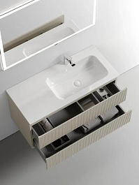 Sancos Тумба под раковину Snob T 100 R beige soft SNT100RCE – фотография-4