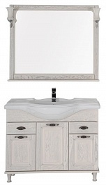 Aquanet Мебель для ванной Тесса 105 жасмин/серебро – фотография-7