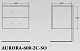 BelBagno Тумба с раковиной AURORA 600 Cemento Scuro – картинка-10