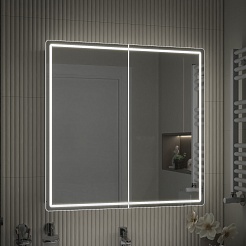 Vigo Зеркальный шкаф Geometry Comfort 800 с бесконтактным выключателем – фотография-5