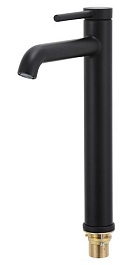 Gappo Смеситель для раковины G06-6 G1006-26 черный – фотография-1